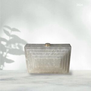 Elegant White Clutch